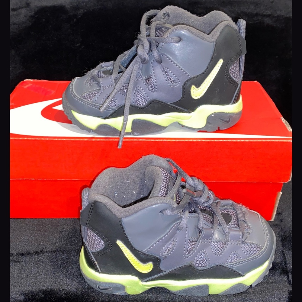 Nike Air Slant mid | 7c | Grey & neon yellow